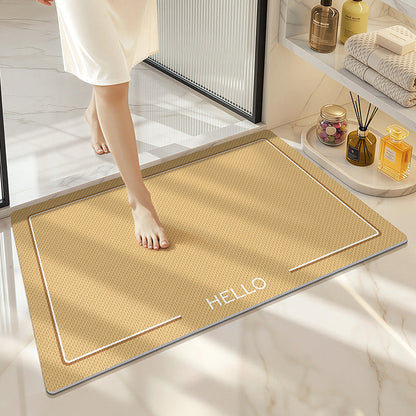 Entry Mat with High Absorbency for Doorways