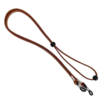 Leather Eyewear Holder with Adjustable Fit