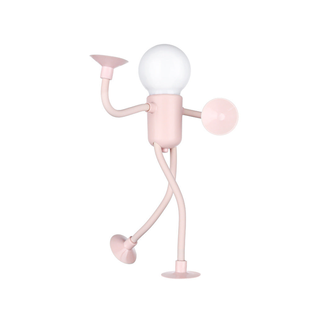 Flexible Desk Lamp with Suction Cup Versatility