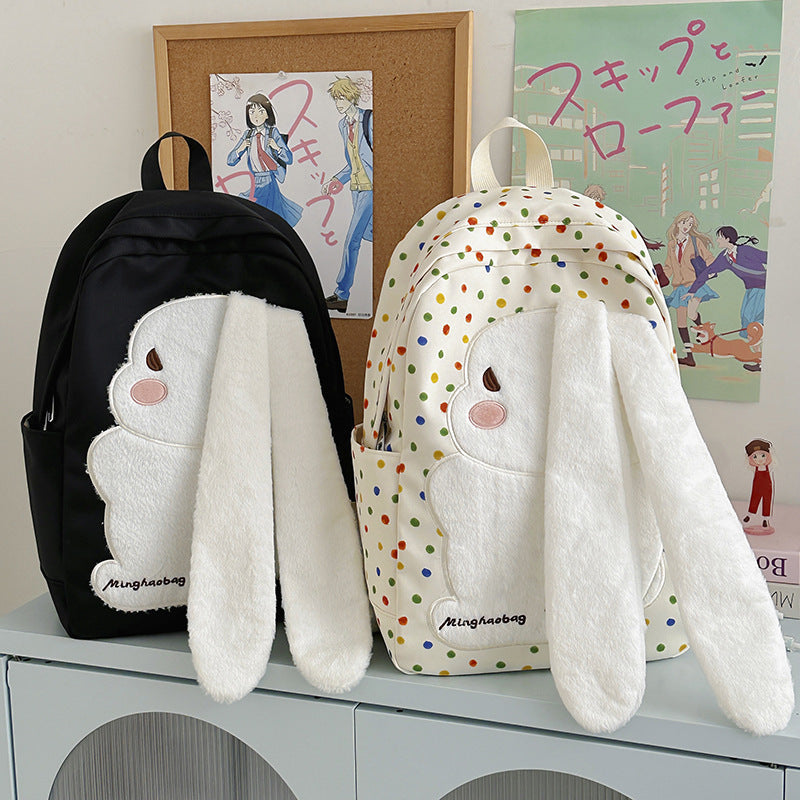 Cute Soft Bunny Backpack