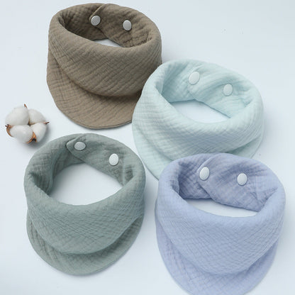 Reversible Cotton Scarf with Adjustable Design