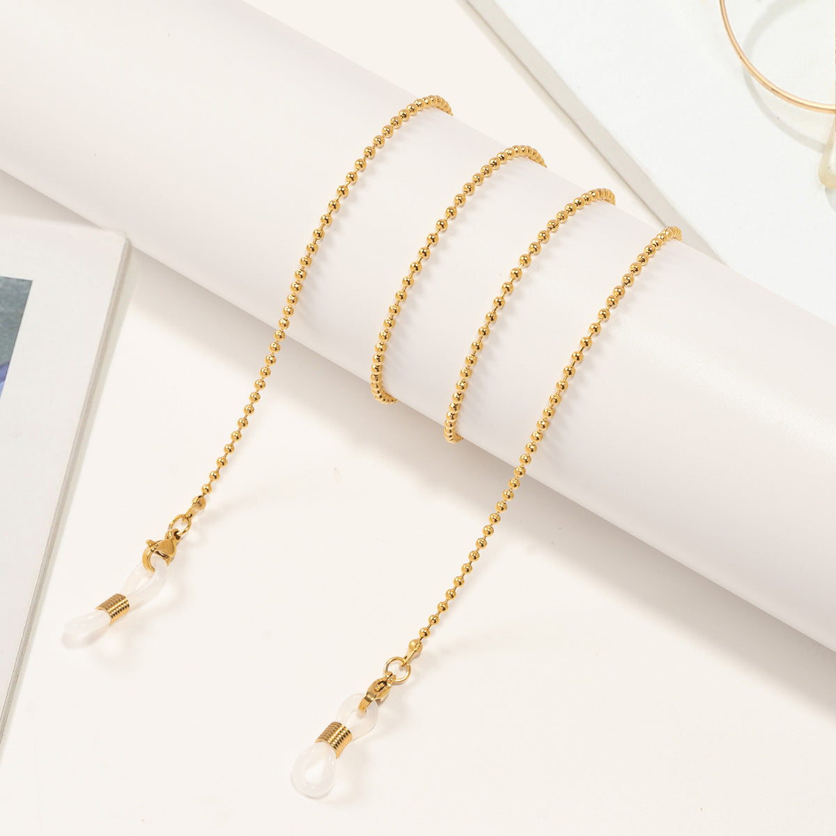 Safety Eyewear Chain with Adjustable Design