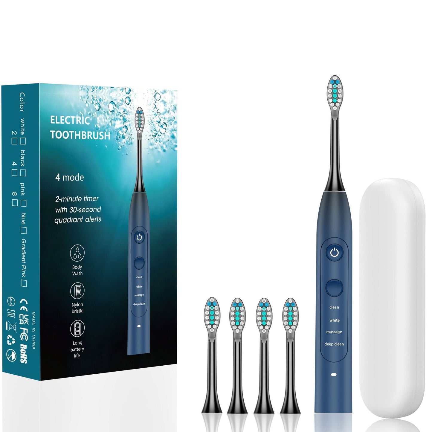 Electric Toothbrush for Enhanced Whitening