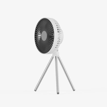Height-Adjustable Stand Fan with Tripod Base