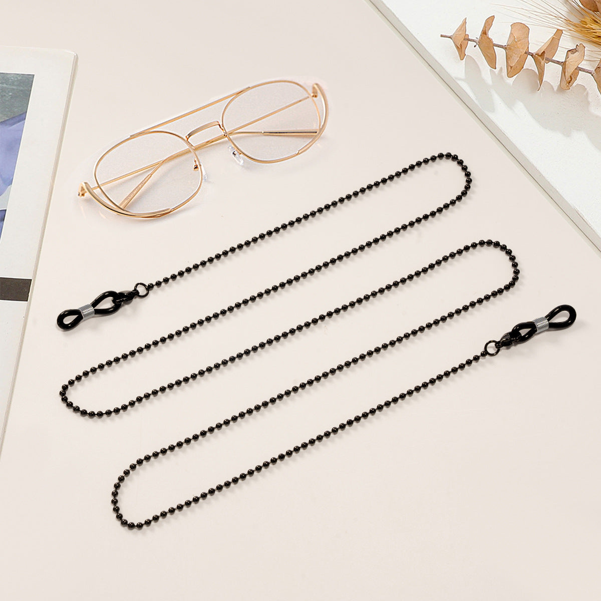 Safety Eyewear Chain with Adjustable Design