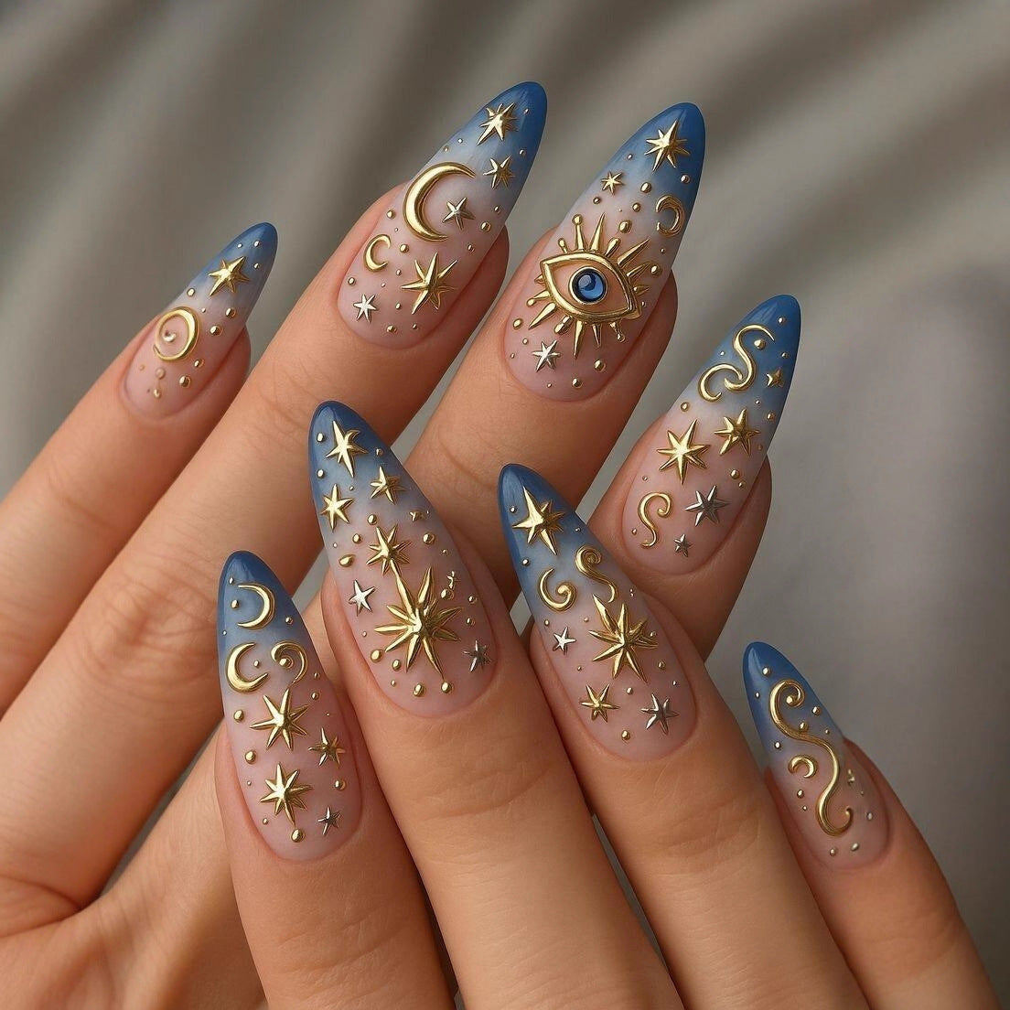 Peacock Feather Nail Art Design – Stunning Creative Manicure
