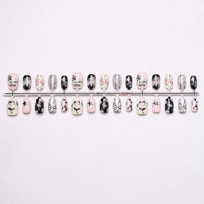 Set of Creative Press-On Nail Tips