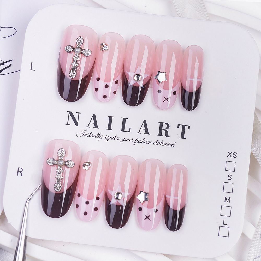 Cute Character Design Press-On Nail Set