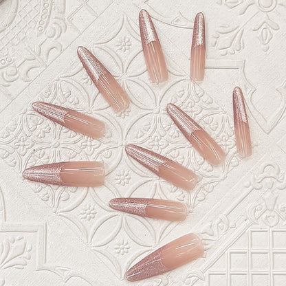 Clear Acrylic Nail Extensions - Nail Art Tips