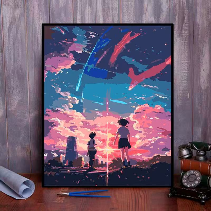 Scenic Art Print Inspired by Anime