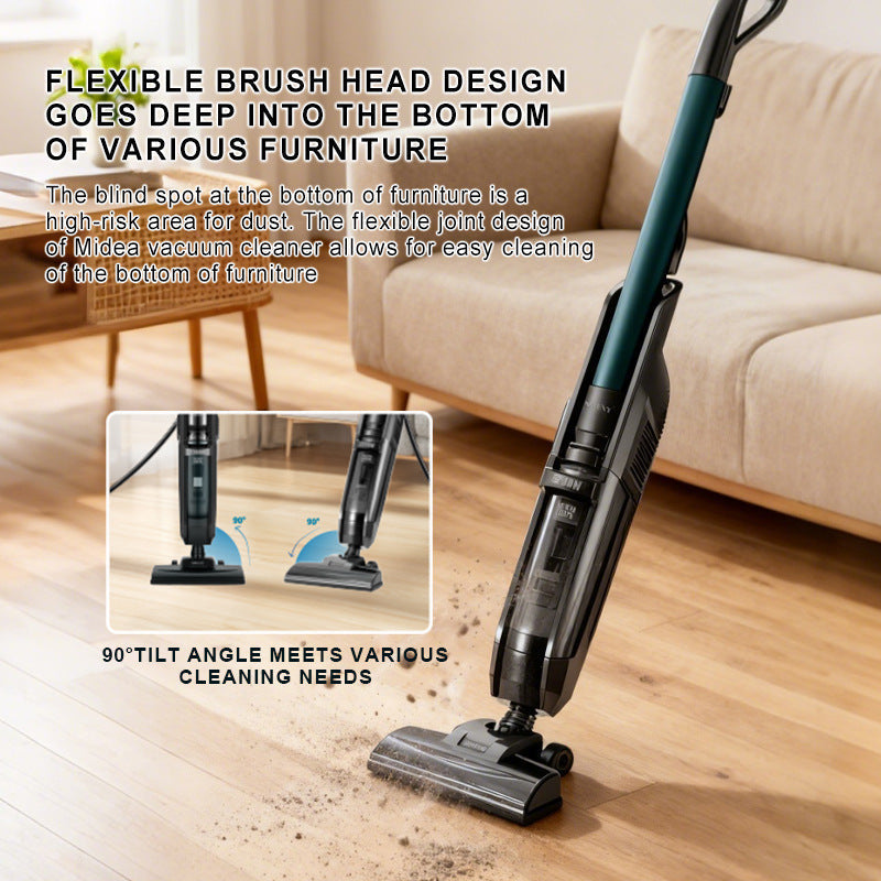 Corded Vacuum Cleaner with Dual Water and Powder Cleaning Functions