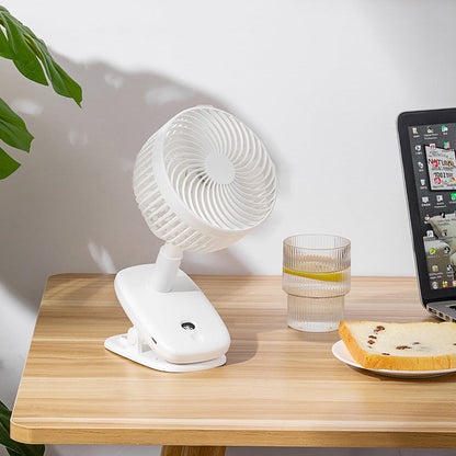 Compact Clip-On Fan with Adjustable Speed