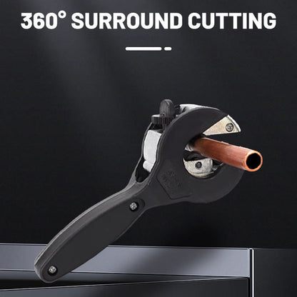 Pipe Cutter with Ratchet Mechanism