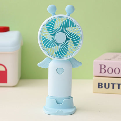 Portable Fan with Charming Character Design