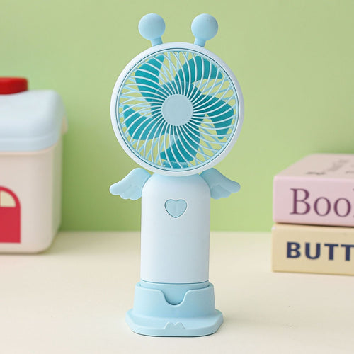 Portable Fan with Charming Character Design