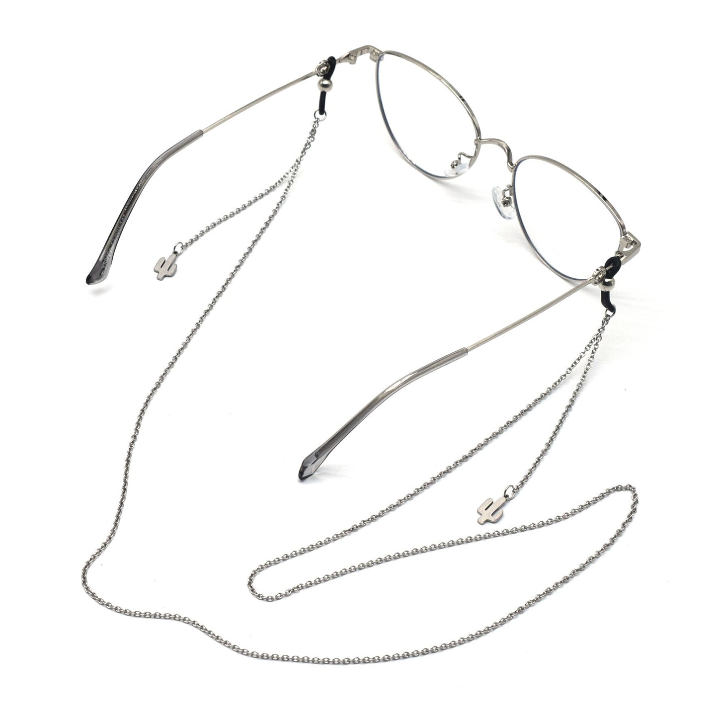 Adjustable Eyewear Retainer Chain with Links