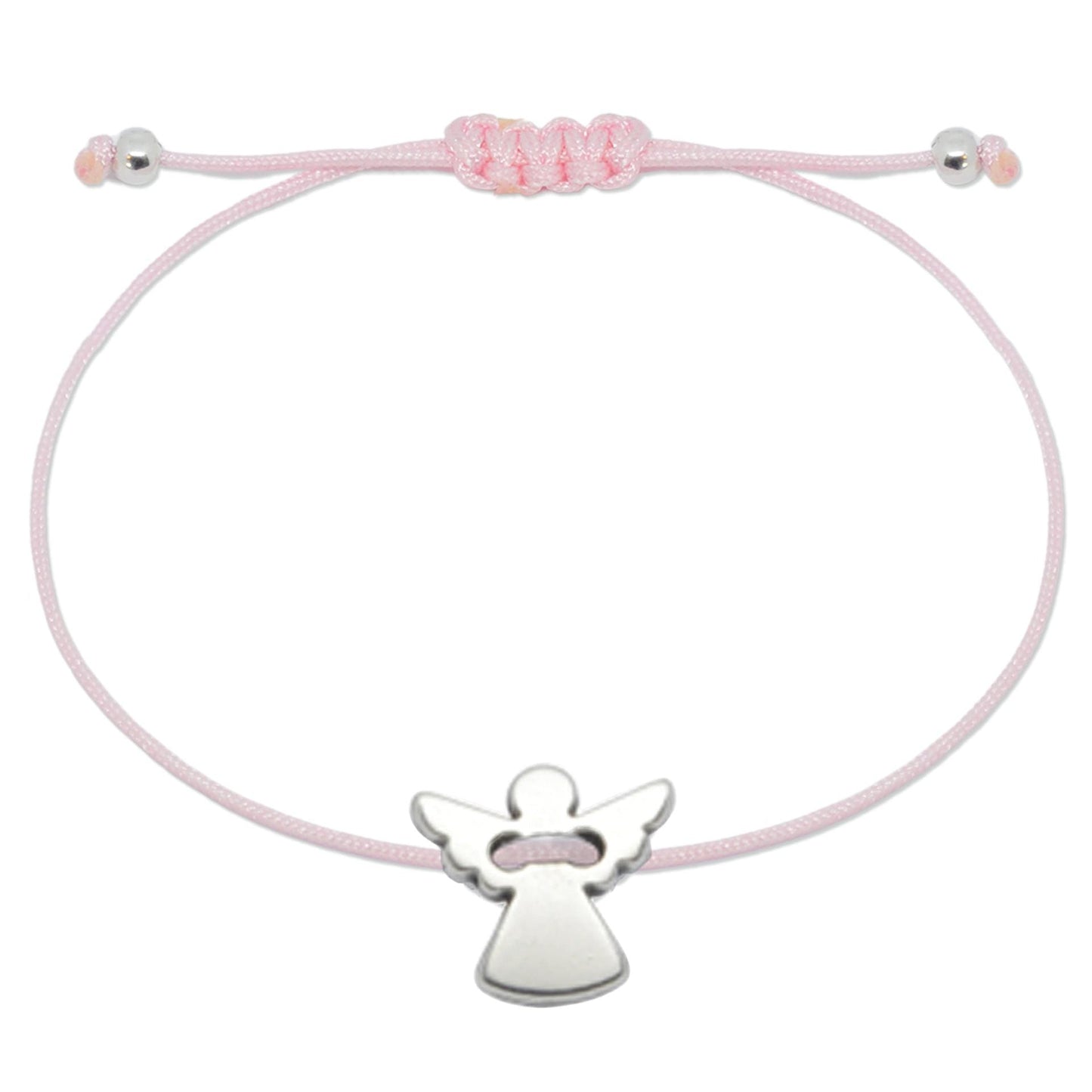 Adjustable Bracelet with Angel Charm