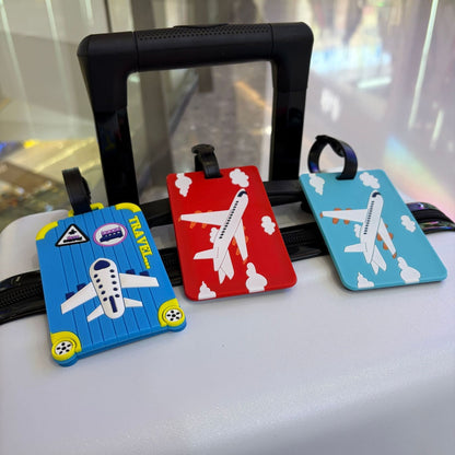 Airplane Design Travel Bag Tag
