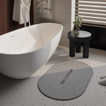 Non-Slip Bathroom Mat – Absorbent Floor Rug
