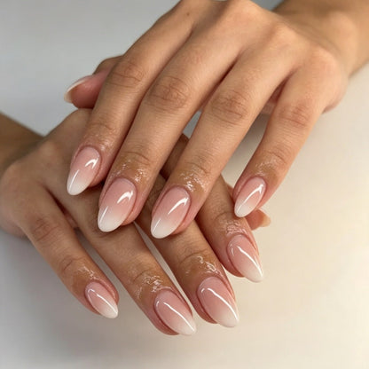 Elegant Press-On Nails in Almond Shape