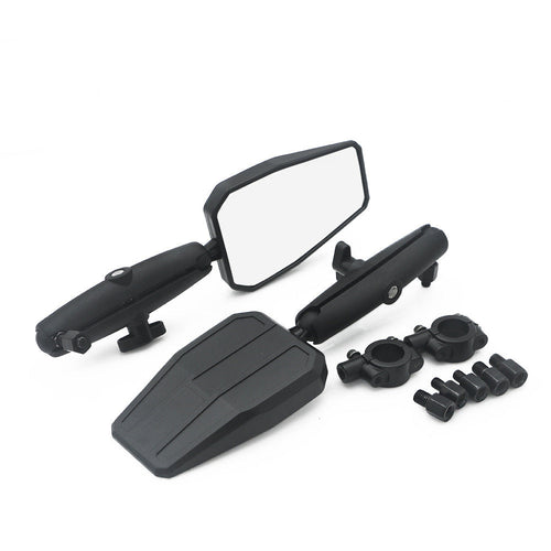 Set of Adjustable Rearview Mirrors for Motorcycles