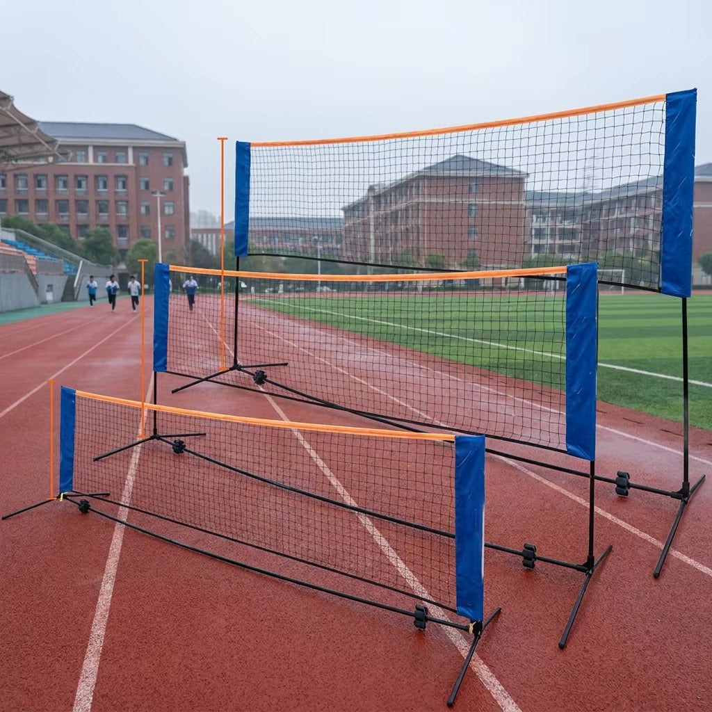 Height Adjustable Volleyball Net Set