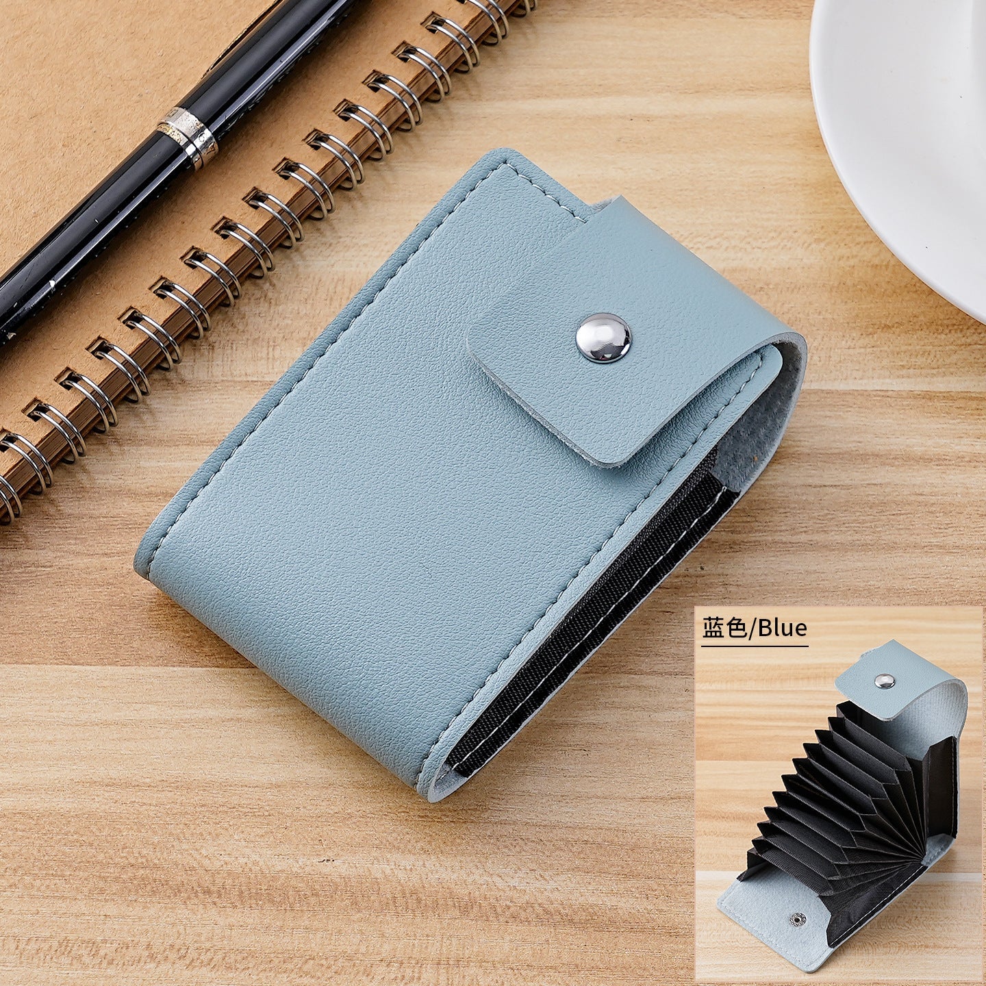 Coin Wallet with Accordion Design