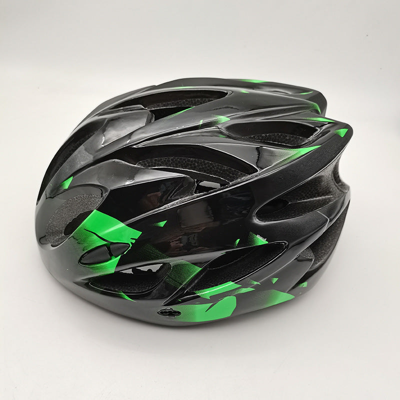 Ventilated Adjustable Cycling Helmet for Road and Mountain with Visor