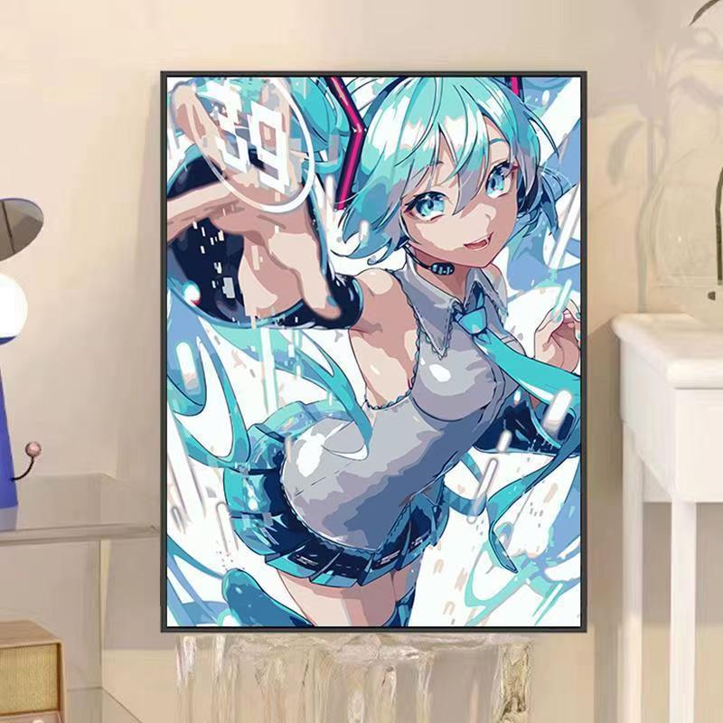 Decorative Wall Art Inspired by Anime - Taalita Design
