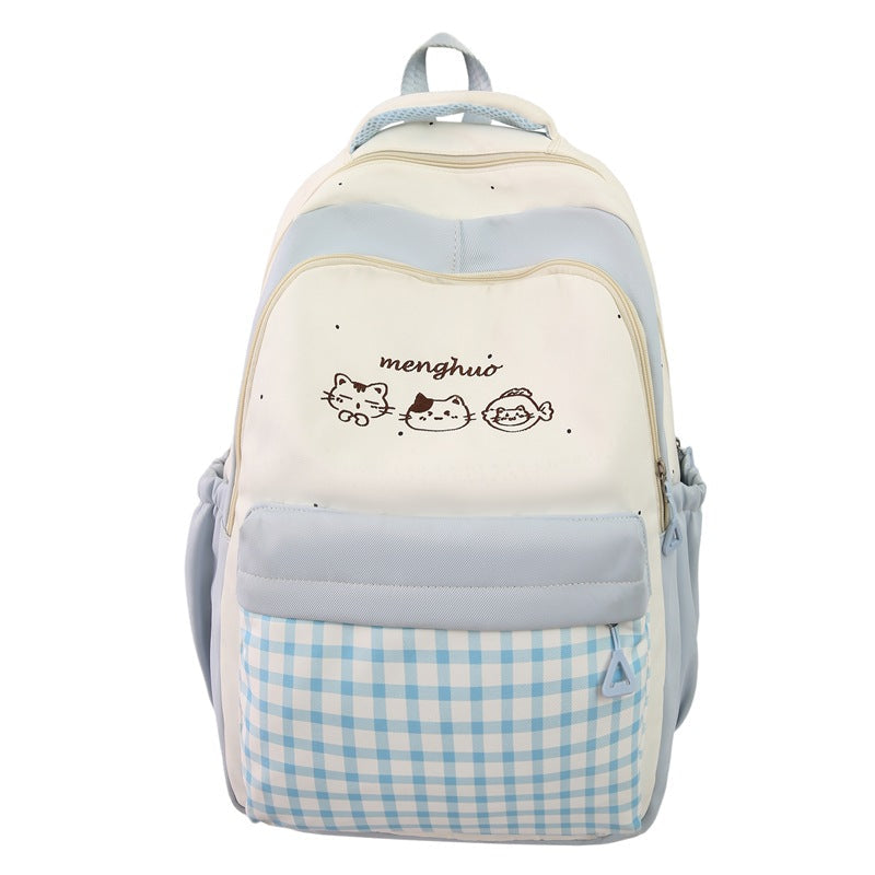 Charming Tote Bag with Cat Design
