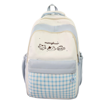 Charming Tote Bag with Cat Design
