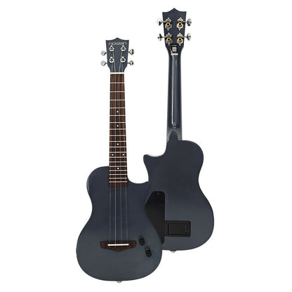 Electric Acoustic Ukulele Featuring Integrated Pickup
