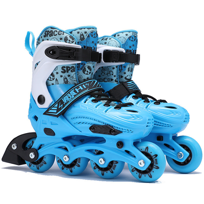 Inline Skates with Adjustable Fit for All Sizes