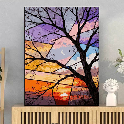 Sunset Abstract Wall Decor