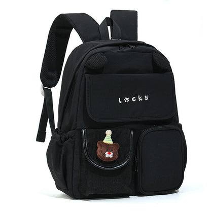 Cute Stuffed Animal Backpack for School