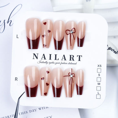 Cute Character Design Press-On Nail Set
