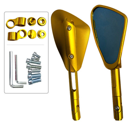 Flexible Rearview Mirrors for Sports Motorcycles