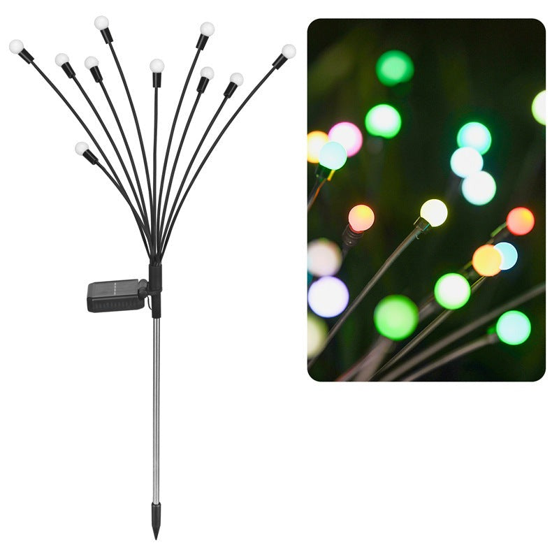 Solar Garden Lights with Firefly Design
