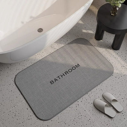 Non-Slip Bathroom Mat – Absorbent Floor Rug
