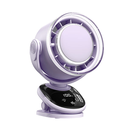 Digital Display Adjustable Desktop Fan