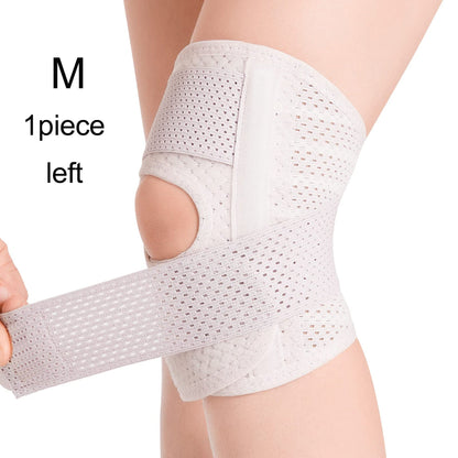 Open Patella Knee Support Brace with Adjustable Design