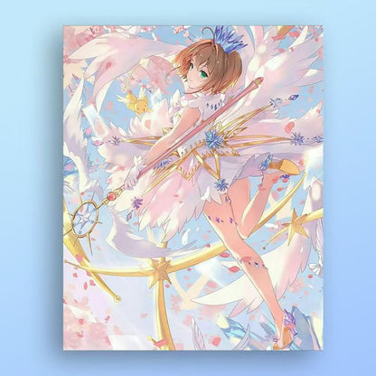 Art Print Featuring Anime-Inspired Illustration - Taalita Design
