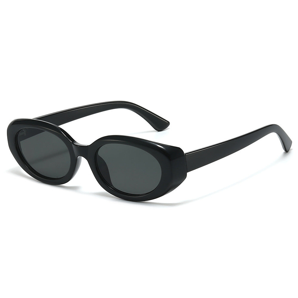 Retro Oval Sunglasses for All-Day Comfort