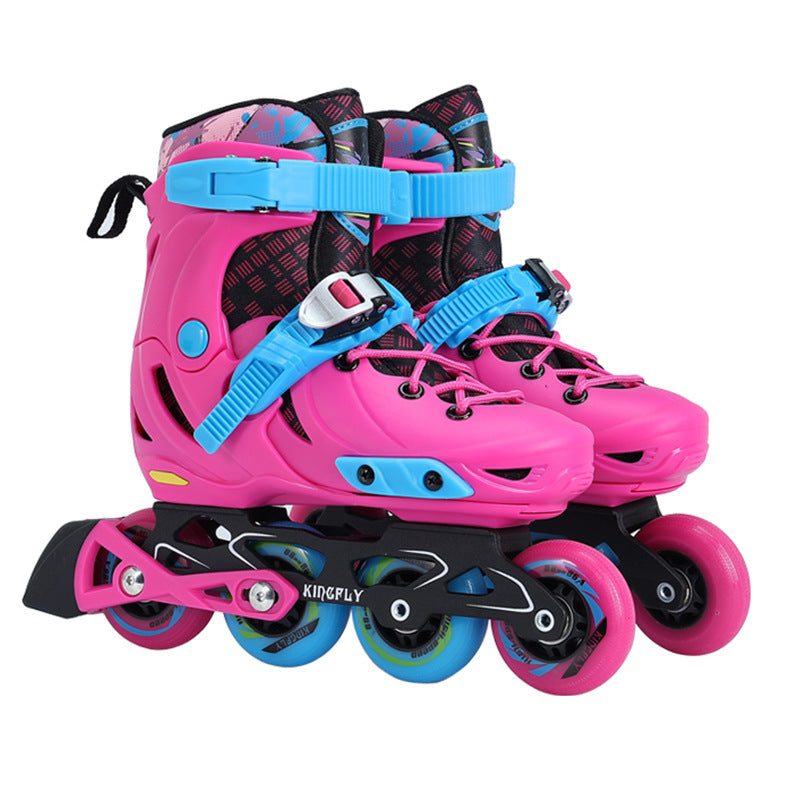 Inline Skates with Adjustable Fit and Improved Support