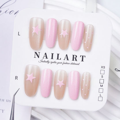 Cute Character Design Press-On Nail Set
