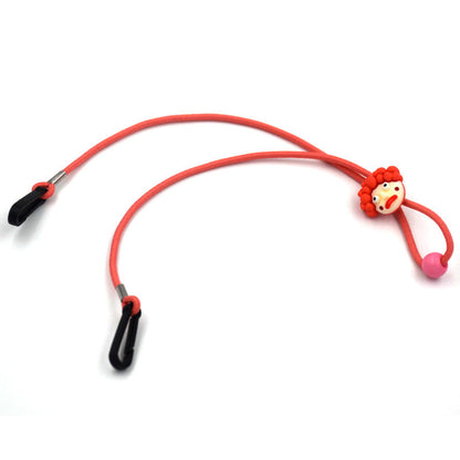 Decorative Bead Eyewear Holder with Adjustable Strap