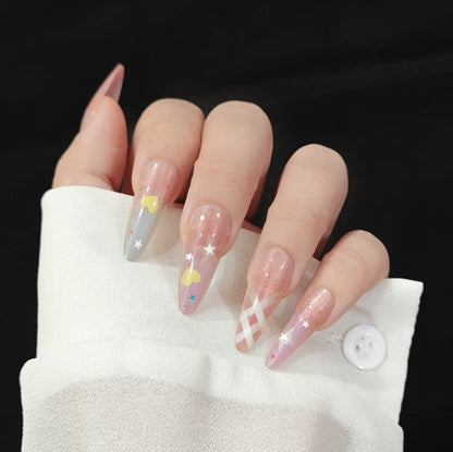 Themed Press-On Nails for Artistic Designs