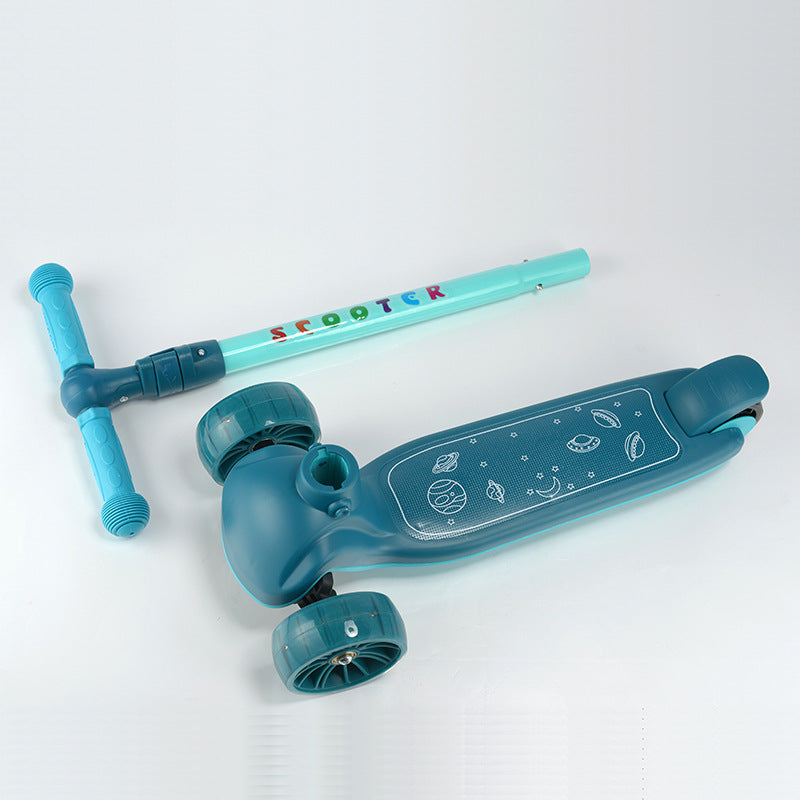 Height-Adjustable Kickboard Scooter