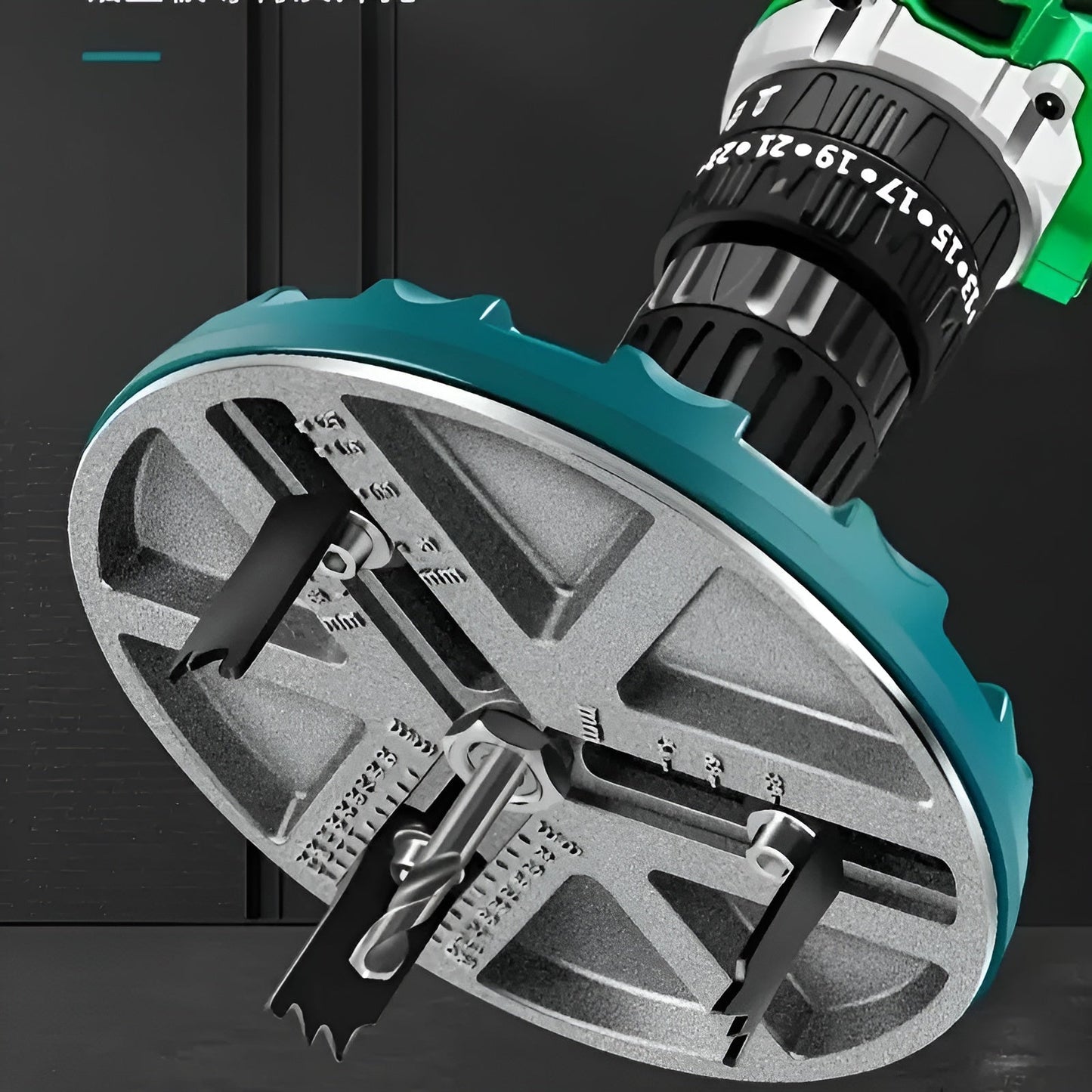 Adjustable Hole Cutter 10–14 cm | Precision Cuts Up to 35 mm | Compatible with Drills | Durable & Versatile