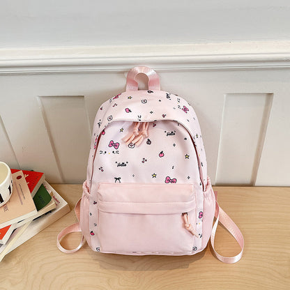 Charming Animated Character School Bag